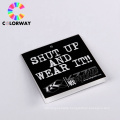 Custom swing hang tags label Clothes tag